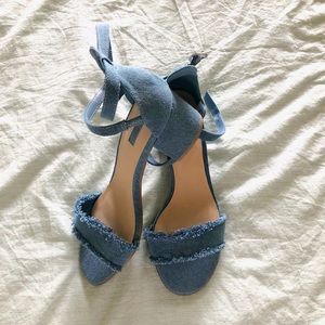 Denim Sandals